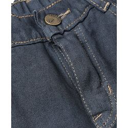 Pine Kids Denim Woven Full Length Jeans With Cargo Pockets in Navy Blue