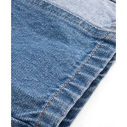 Pine Kids Denim Woven Full Length Solid Jeans - Blue