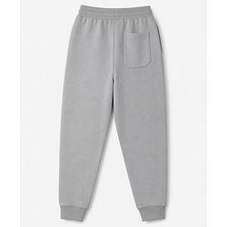 Pine Kids Cotton Knit Full Length Solid Lounge Pants Pack Of 3 - Navy Blue, Grey & Maroon