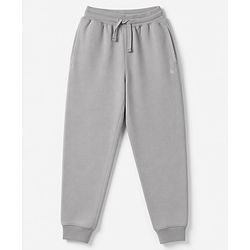 Pine Kids Cotton Knit Full Length Solid Lounge Pants Pack Of 3 - Navy Blue, Grey & Maroon