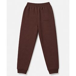 Pine Kids Cotton Knit Full Length Solid Lounge Pants Pack Of 3 - Navy Blue, Grey & Maroon