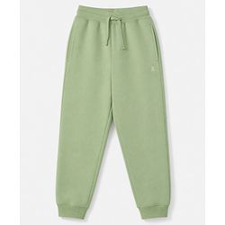Pine Kids Cotton Knit Full Length Solid Lounge Pants Pack of 3 - Navy Blue, Maroon & Green