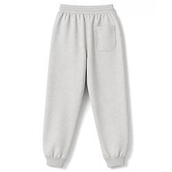 Pine Kids Cotton Knit Full Length Solid Lounge Pants Pack Of 3 - White, Blue & Red