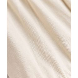 Pine Kids Cotton Knit Frock With Inner Tee with Short Sleeves - Beige