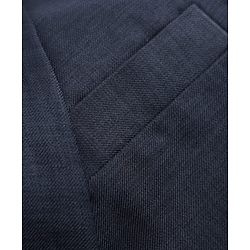 Pine Kids Knit Full Sleeves 3 Piece Party Suit With Bow - Blue