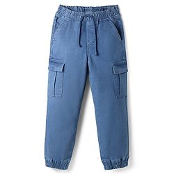 Pine Kids Denim Woven Full Length - Royal Blue