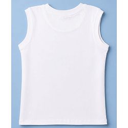 Pine Kids Cotton Woven Short Sleeves Solid Shirt With Text Print on Tee - Neavy Blue