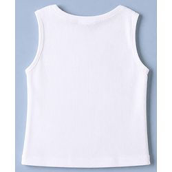 Pine Kids 100% Cotton Woven Shirt and Tank Top Set with Half Sleeves in Pink