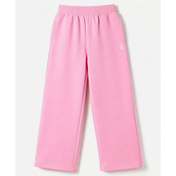 Pine Kids Knit Full Length Solid Lounge Pants Pack Of 3 - Pink Lilac & Navy Blue