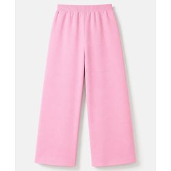 Pine Kids Knit Full Length Solid Lounge Pants Pack Of 3 - Pink Lilac & Navy Blue