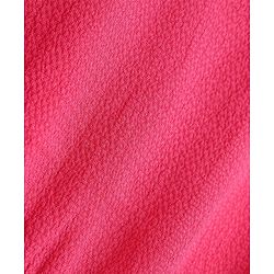 Pine Kids Woven Tiered Dress with Half Sleeves - Fuchsia