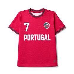 Pine Active Cotton Knit Half Sleeves T-Shirt & Shorts Set With Text Print - Red