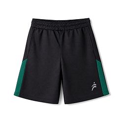 Pine Active Cotton Knit Half Sleeves T-Shirt & Shorts Set With Text Print - Red