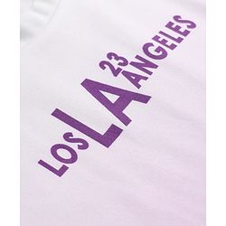 Pine Active Knit Sleeveless T-Shirt with Ombre Effect - Lavender