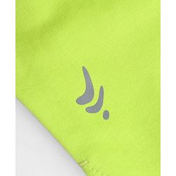 Pine Active Cotton Knit Full Length Solid Coloured Track Pant - Neon Green