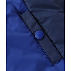 Pine Kids Woven Hooded Padded Jackets with Full Sleeves in Navy Blue for 4-5 Years