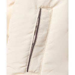 Pine Kids Woven Jacket with Full Sleeves - Cream