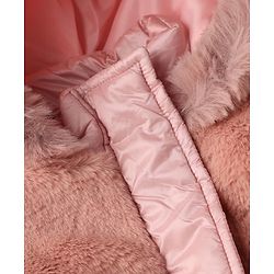 Pine Kids Full Sleeves Woven Padded/Quilted/ Winter Jacket in Pink