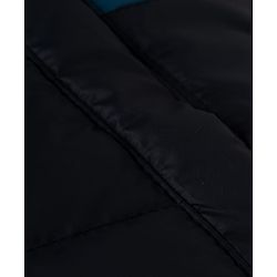 Pine Kids Woven Sleeveless Hooded Padded Winter Jacket - Navy Blue