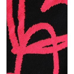 Pine Kids Knit Full Sleeves Sweater Set with Heart Design - Black