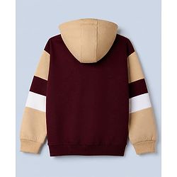 Pine Kids Cotton Knit Full Sleeves Winter Wear Suits With Awesome Team Text Print - Beige