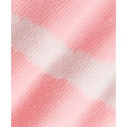 Pine Kids Knit Full Sleeves Abstract Waves Printed Pullover - Pink