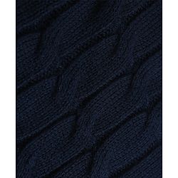 Pine Kids Knit Full Sleeves Pullover - Navy Blue