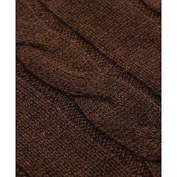 Pine Kids Knit Full Sleeves Sweater Set - Brown