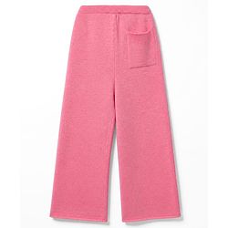 Pine Kids Knit Full Sleeves Sweater Set - Pink
