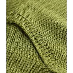 Pine Kids Knit Sweater Set with Full Sleeves in Green for 4-5 Years