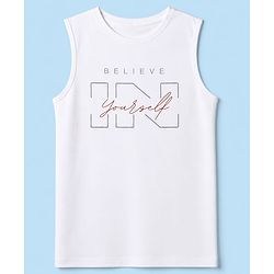 Pine Kids Cotton Woven Full Sleeves Checked Shirt With Text Printed Tank T-Shirt - Grey