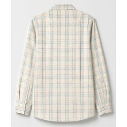 Pine Kids Cotton Woven Shirts and T-Shirt with Full Sleeves and Checks Print in White for 4 -5 Years