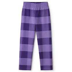 Pine Kids Cotton Knit Full Sleeves T-Shirt & Striped Pyjama Night Suit - Purple