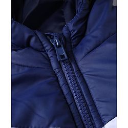 Pine Kids Marvel Woven Padded Winter Jacket with Full Sleeves and Avengers Superheroes Graphic - Blue
