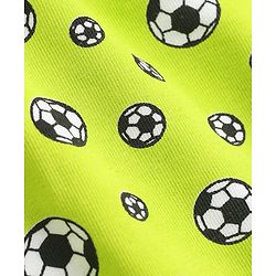 Pine Kids Cotton Elastane Knit  Male Briefs With  Football Print Pack of 3-Blue