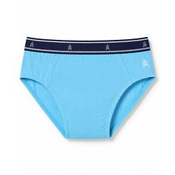 Pine Kids Cambric Woven Briefs Pack of 3 - Red, Light Blue & Orange (Color May Vary in Title)