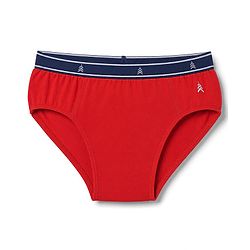 Pine Kids Cambric Woven Briefs Pack of 3 - Red, Light Blue & Orange (Color May Vary in Title)
