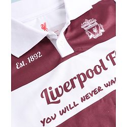 Pine Active Knit Half Sleeves Football Tee With Text Print - Maroon & White