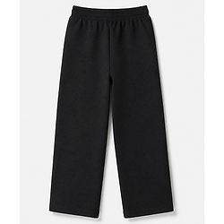 Pine Kids Knit Full Length Track Pant With Tape Detailing - Black