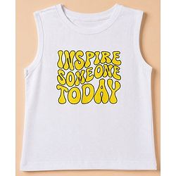 Pine Kids 100% Cotton Woven Full Sleeves Shirt And T-Shirt with Half Sleeves And Inspire Someone Today Text Print - Maroon