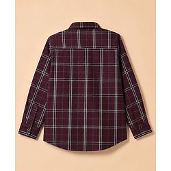 Pine Kids 100% Cotton Woven Full Sleeves Shirt And T-Shirt with Half Sleeves And Inspire Someone Today Text Print - Maroon