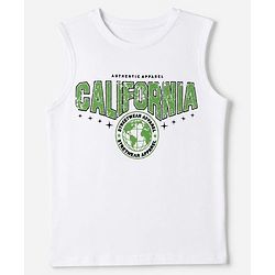 Pine Kids 100% Cotton Woven Half Sleeves Checked Shirt and T-Shirt with California Text Print - Green