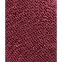 Pine Kids 100% Cotton Knit Full Sleeves Hooded Solid Bath Robe - Maroon