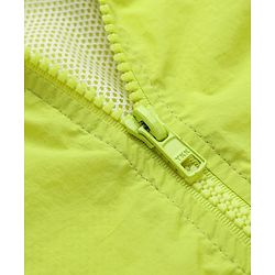 Pine Active Full Sleeves Ultra Comfort Color Block Hooded Jacket - Lime Green