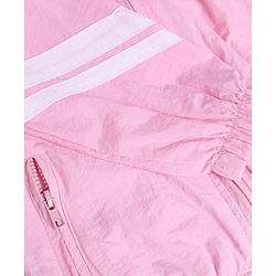 Pine Active Woven Full sleeves Ultra comfort Atheliesure Hooded Jacket - Pink