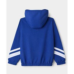 Pine Active Woven Full sleeves Ultra comfort Atheliesure Hooded Jacket - Royal Blue