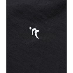 Pine Active Woven Full sleeves Ultra Comfort Atheliesure Jacket with Stand Collar - Black