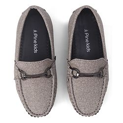 Pine Kids Slip-On Formal & Party Wear Shoes - Grey