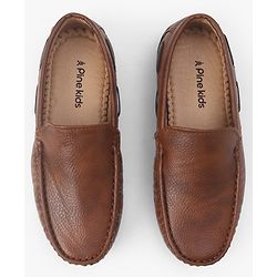 Pine Kids Formal & Party Wear Slip On Loafer - Brown