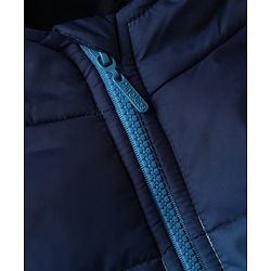 Pine Kids Woven Padded/Quilted/ Winter Jacket with Full Sleeves in Navy Blue for 4-5 Years